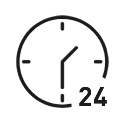 24h-hour service