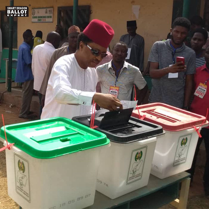 Polypropylene Plastic Election Ballot Box